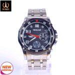 Image Casual Black Dial Watch For Men