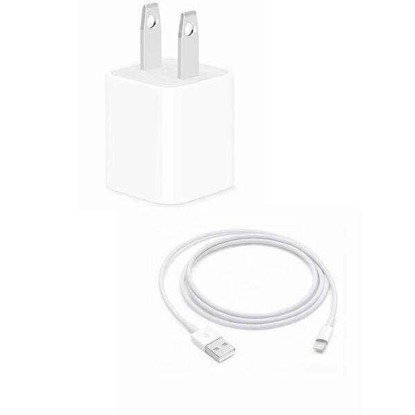 iphone X 5w USB Power Adapter Lighting Charger