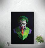 JOKER Batman Frame (Poster) Of A3 Size Matte Print Paper With Glass And Fiber Body