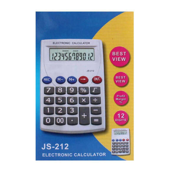 Js-212 Electronic Calculator