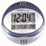 KADIO Lcd Digital Wall Clock + Table Clock Kd-3806