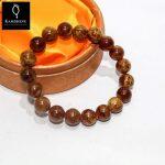 Kamdhenu Brown Solid Amber Bracelet