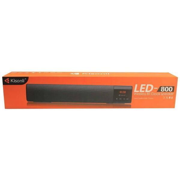 Kisonli Led-800 Wireless Bt Clock Speaker