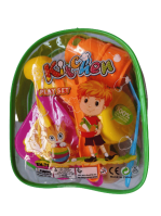 Kitchen Utensils Tea Party Pretend Food Playset for Kids Bhadakuti (Kitchen Set)
