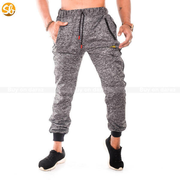 Knitted Cotton Sports Joggers For Men