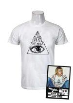 Kurt Cobain The Eye Printed T-Shirt For Men