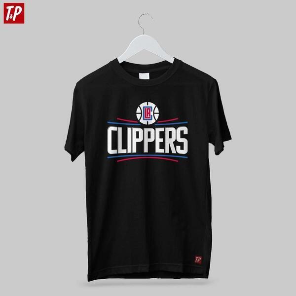 LA Clippers Combed Cotton Tshirt for Men