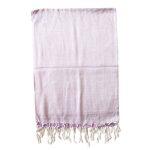Lavender Printed Pashmina Shawl For Women