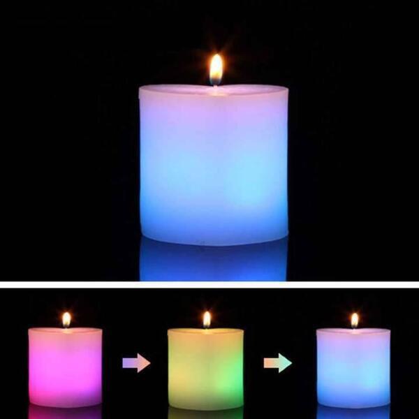 Led Color Changing Candle 1X