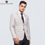 Louis Philippe Beige Blazer For Men