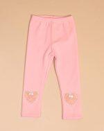Lovely Heart Thick Leggings With Velvet Inner - For Winter