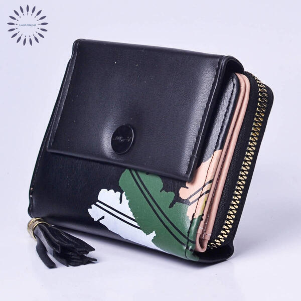 Lush Button Lock Forever Young Wallet For Ladies /Coin Purse/Card Holder