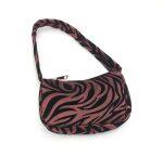Lush Simple Cheetah Baguette Bag For Women/Shoulder Bag/Cross Body