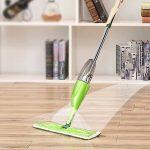 Magic Spray Mop Wooden Floor with Reusable Microfiber Pads 360 Degree Handle Home Clean Tools
