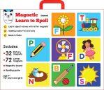 Magnetic Learn to Spell “Objects” with 32 Picture and 72 Letter Magnets, Magnetic Board and Spelling Guide - Kids World Nepal