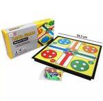 Magnetic Travel Ludo Set with Folding Ludo Board Entertaining Toys for Kids and Adults