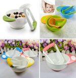 Manual  Baby Infant Food Fruit Vegetable Feeding Grinder Mill Blender Masher And Bowl