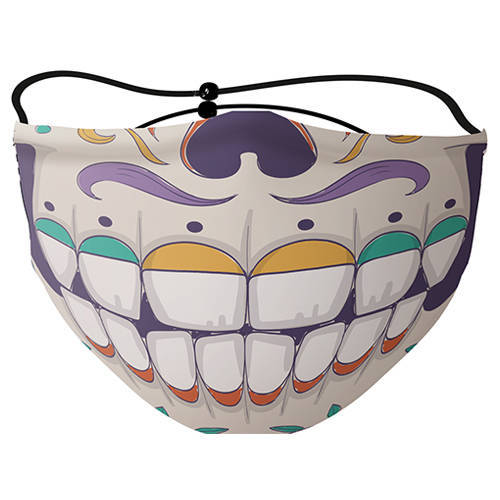 Maxican Ghost Printed Face Mask, 5 Layers Mask
