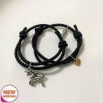 Megnetic Couples Bracelet Pair His Hers Rope Couple Bracelet Sets