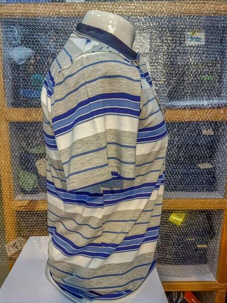 Men Striped Cotton Shirt for Summer