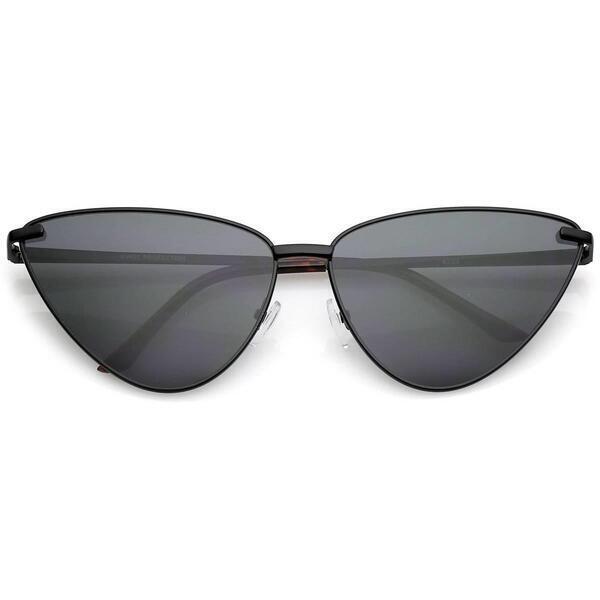 Metal Frame Cat Eye Sunglasses For Women