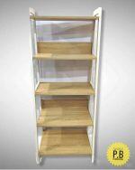 Metal Framed Scratchproof Multipurpose Wooden Rack
