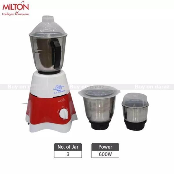Milton 3 Jar Mixer Grinder 600 Watts