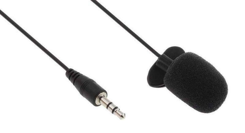 Mini Clip-On Wired Microphone