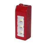 Mini Emergency 3 LED Light With Rechargeable Battery – Red