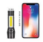 MINI FLASHLIGHT RECHARGEABLE WATERPROOF USB CHARGE