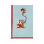 Monkey With Balloon Design Card