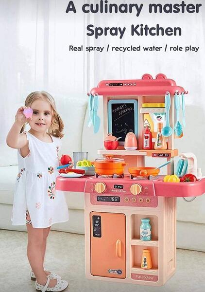 Mooncare - Kids Costumized Playing Modern Kitchen Set
