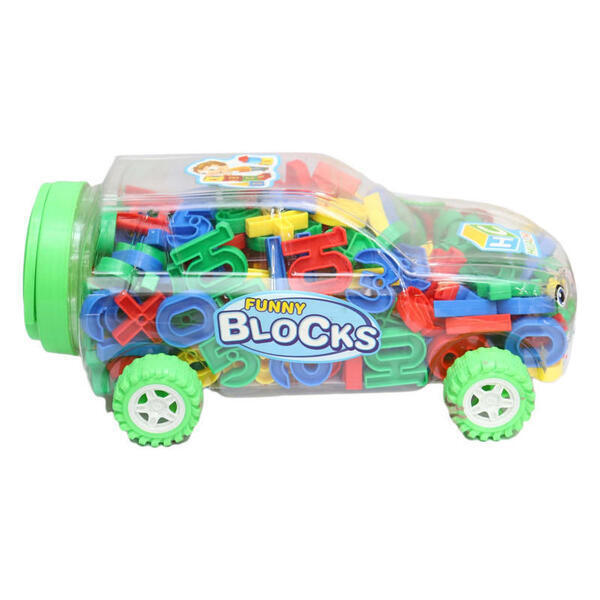 Mullticolor Funny Blocks Car For Kids