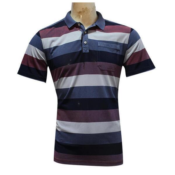 Multi Stripe Polo Shirt For Men