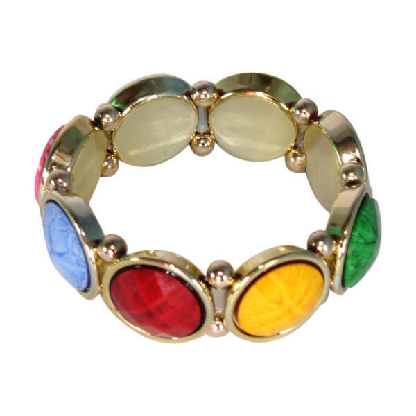 Multicolor Beads Patched Free Size Bracelets For Women
