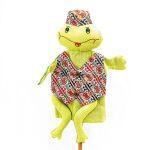 Multicolor Hand Puppet Bhakta Prasad Doll For Kids (Fair Trade Product)