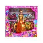 Multicolor I love You Barbie Doll And Vehicle Set