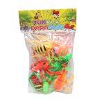 Multicolor Jungle Paradise Bugs Set
