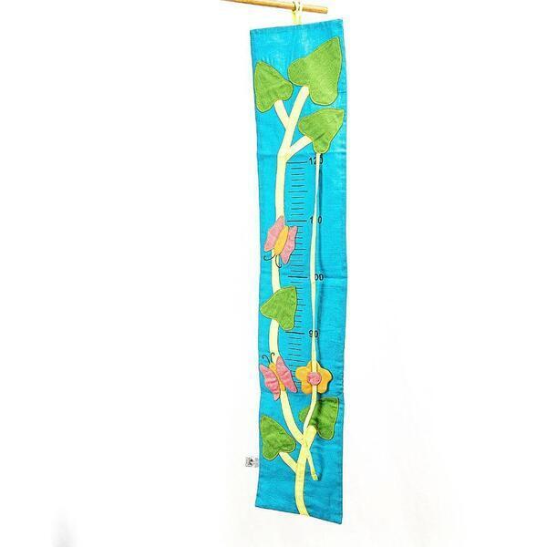 Multicolor Measuring Tape Butterfly (Fair Trade Product)