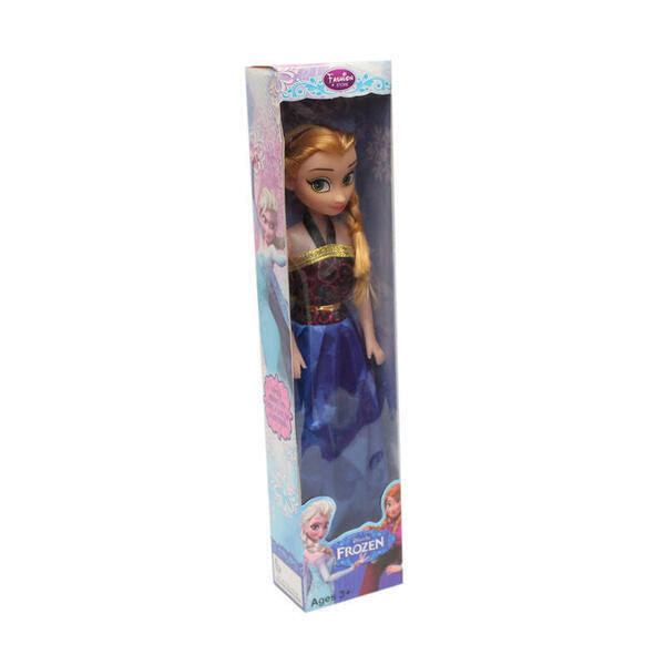 Multicolored Frozen Plastic Doll