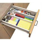 Multicolored Snap Fit Drawer Dividers