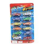 Multicolored Wild Wade Racer Car Set For Kids – 12 Cars