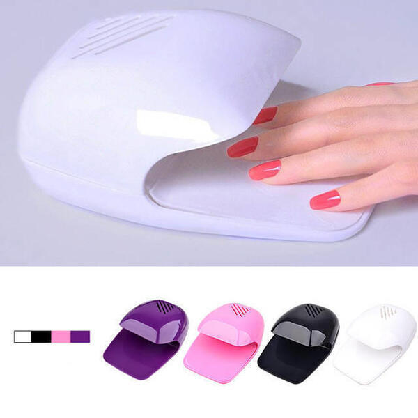 Nail Dryer Fan For Nails Drying Machine For Gel Varnish Home Portable Polish Curing Machines