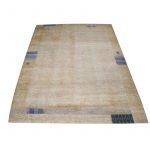 Natural hemp with Wool 80 Knot Handmade/ Handknotted Carpet