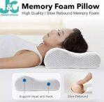 Natural Latex Pillow Sleeping Bedding Cervical Massage Pillow Neck Bonded Care Zero Gravity Memory Pillow Memory Foam Pillow