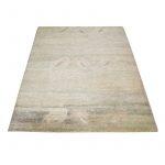 Natural Plain Hemp With Oval Eye Loop Natural Hemp With Wool 80K Knot Carpet