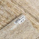 Natural Plain Nettle ( Allow) 80 Knot Handmade Carpet