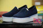 Navy Blue High Top Sneakers Women