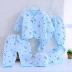 New Born Baby 5 In One Clothes Set