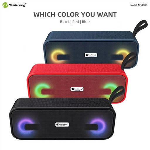 Newrixing Nr-2016 Outdoor Rechargeable Stereo Wireless Portable Bluetooth Speaker